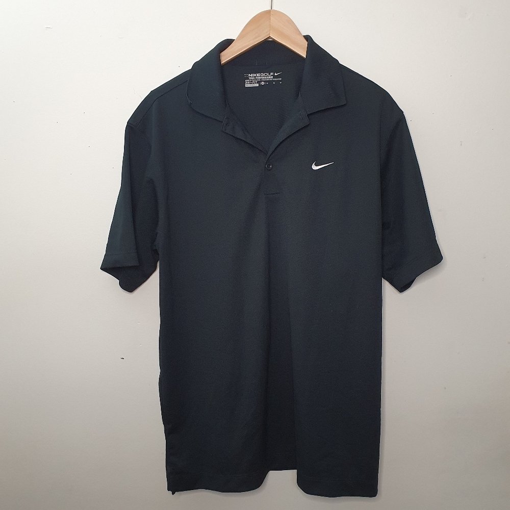 Nike Tour Performance Golf Dri Fit Shirt Size M